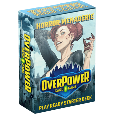 Overpower CCG Edgar Rice Burroughs And The World Legends Horror Menagerie Starter Deck Kickstarter