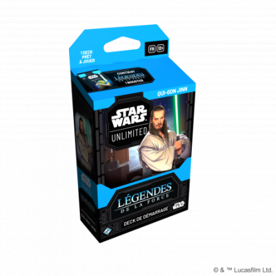Star Wars Unlimited - Légendes de la Force : Deck de Démarrage : Qui-Gon Jinn
