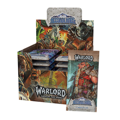 Warlord: Saga of the Storm - Into the Accordlands Booster Display