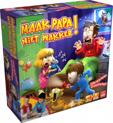 Maak papa niet wakker