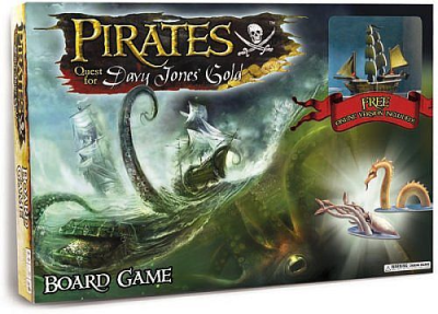 Pirates Pocketmodel CSG: Quest for Davy Jones' Gold - Board Game