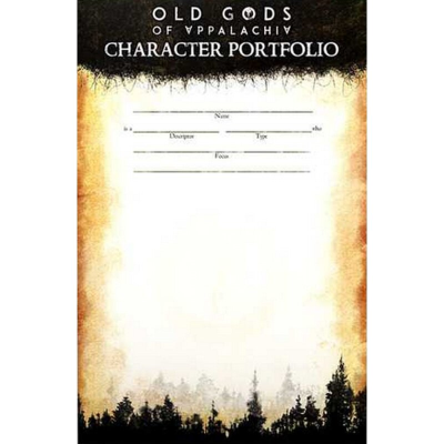 Old Gods of Appalachia RPG: Character Portfolios