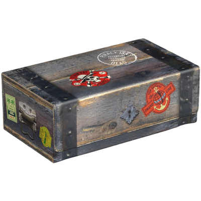 Squaroes Collector Case - One Piece: Wooden Chest
