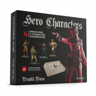 Escape from Projekt Riese - Hero Characters