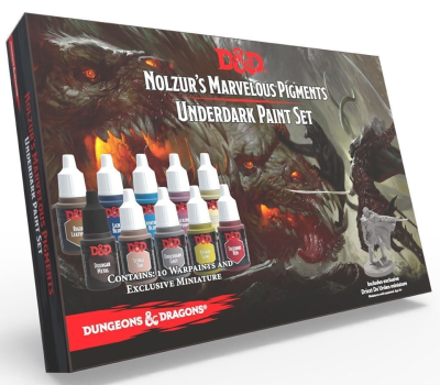 Dungeons & Dragons Nolzur's Marvelous Pigments: Underdark Paint Set