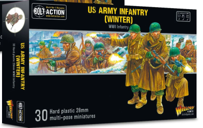 Bolt Action: US Army Infantry Platoon (Winter)