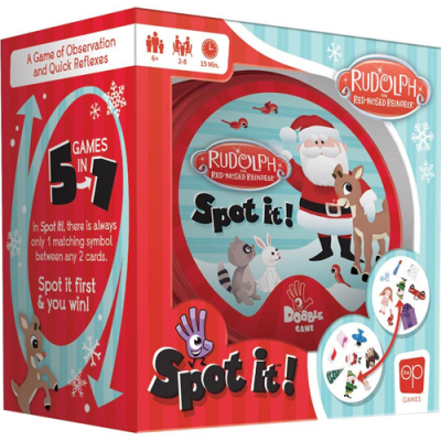 Spot It! Rudolph the Red-Nosed Reindeer