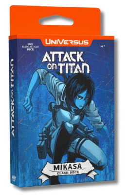 UniVersus CCG: Attack on Titan - Battle for Humanity Clash Deck - Mikasa