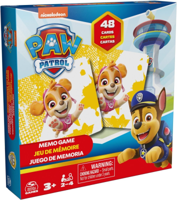 Paw Patrol Memo Cards