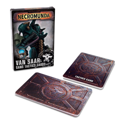 Necromunda: Van Saar Gang Tactics Cards