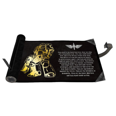 Warhammer 40,000: Space Marines Adeptus Astartes Dice Scroll Premium Foil