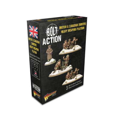 Bolt Action: British & Canadian Infantry Heavy Weapons Platoon (Winter)