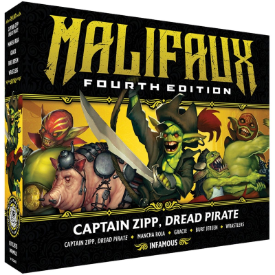 Malifaux 4th Edition: Captain Zipp, Dread Pirate