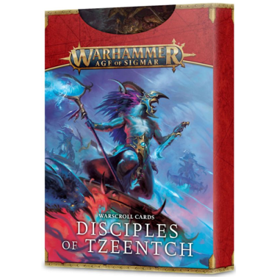 Warhammer: Age of Sigmar - Disciples of Tzeentch: Warscroll Cards