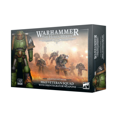Warhammer: The Horus Heresy - Legiones Astartes: MKII Veteran Squad with Disintegrator Weapons