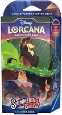 Disney Lorcana: Shimmering Skies - Starter Deck: Scar & Kronk
