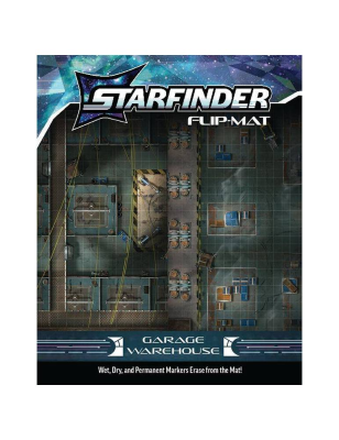 Starfinder Flip-Mat Garage Warehouse