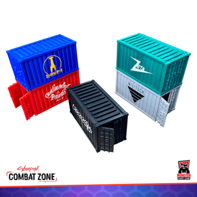 Cyberpunk RED: Combat Zone - Cargo Containers