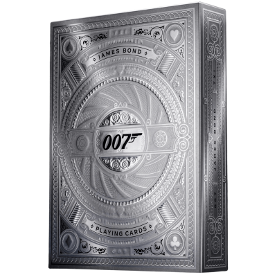 Theory11: James Bond 007 Playing Cards - Silver Edition