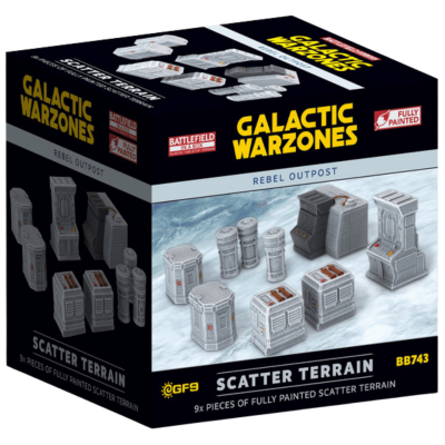 Galactic Warzones: Rebel Outpost - Scatter Terrain