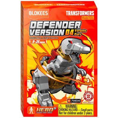Blokees Transformers Defender Version 04 Tyrants Fury Blind Box