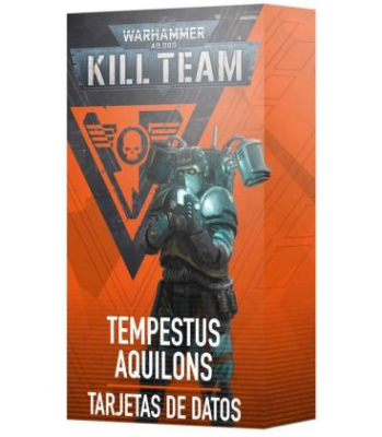 Warhammer 40,000: Kill Team - Tempestus Aquilons Datacards