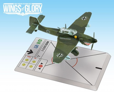 Wings of War: WW2 Airplane Pack - Junkers Ju. 87B-2 Stuka (1./StG.3) 