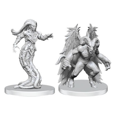 Pathfinder Battles Deep Cuts: Gylou (Handmaiden Devil) & Ferrugon (Rust Devil)