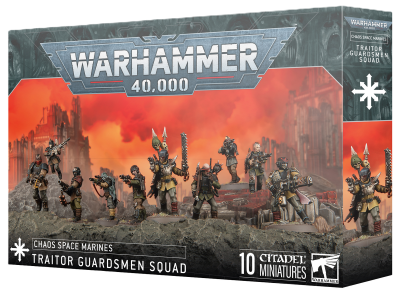 Warhammer 40,000: Chaos Space Marines - Traitor Guardsmen Squad