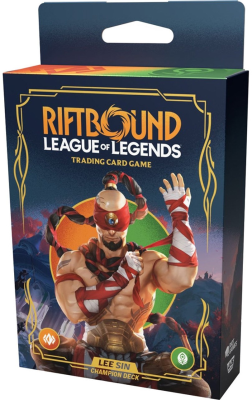 Riftbound: League of Legends TCG - Set One: Origins Champion Deck - Lee Sin