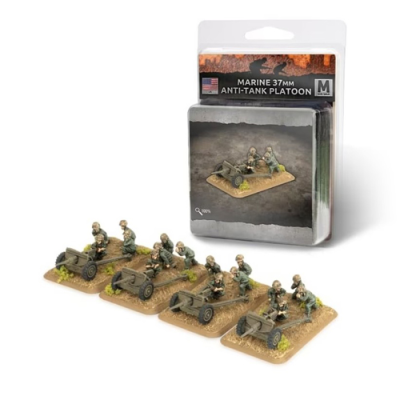 Flames of War: US Marine 37mm Anti-tank Platoon