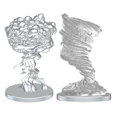 Living Thunderclap & Living Whirlwind: Pathfinder Battles Deep Cuts Unpainted Miniatures