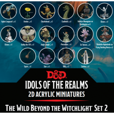 D&D Idols of the Realms: The Wild Beyond The Witchlight - 2D Set 2
