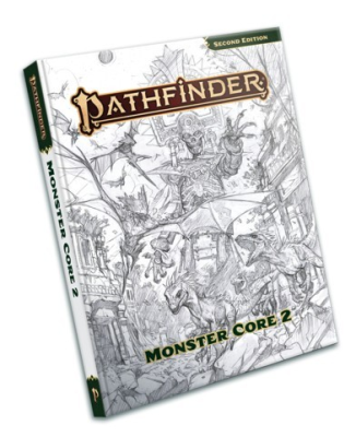 Pathfinder RPG: Monster Core 2 -Sketch Edition