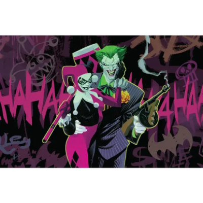 DC Deck-Building Game: Arkham Asylum Playmat