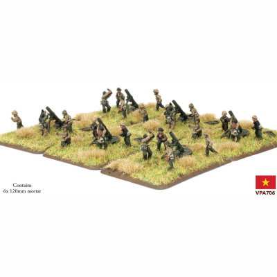 Flames of War: PAVN 120mm Mortar Company