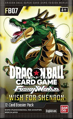 Dragon Ball Super Card Game: Fusion World - Wish For Shenron Booster Pack Dragon Ball Super Card Game: Fusion World - Wish For Shenron Booster Pack