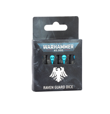 Warhammer 40,000: Raven Guard Dice Set