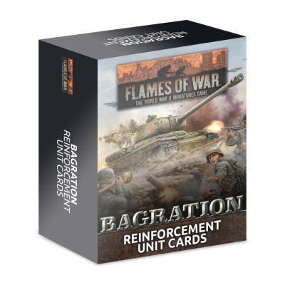 Flames of War: Bagration: Reinforcement Unit Cards