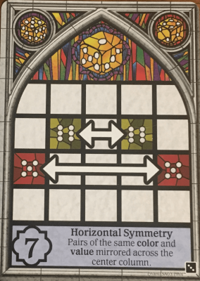 Sagrada: Simmetria Orizzontale