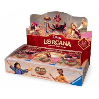 Disney Lorcana: Le Règne de Jafar Boîte de Boosters Disney Lorcana: Le Règne de Jafar Boîte de Boosters