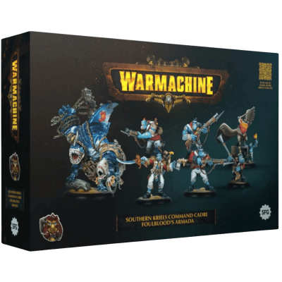 Warmachine: Southern Kriels Foulblood's Armada Command Starter