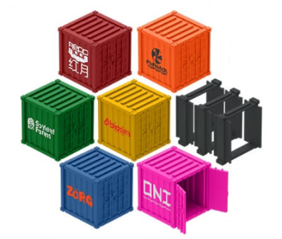 Monster Scenery: Containers - 10' Containers