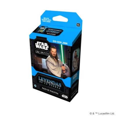 Star Wars Unlimited: Leyendas de la Fuerza - Mazo Qui-Gon Jinn