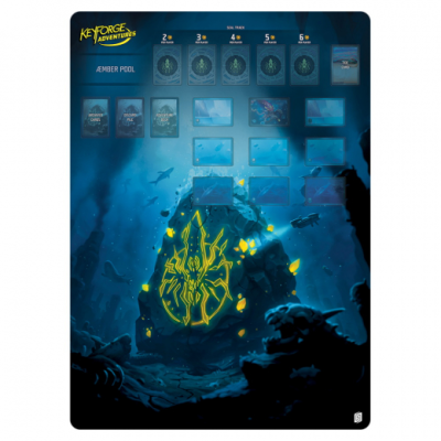 KeyForge Adventures: Abyssal Conspiracy Playmat