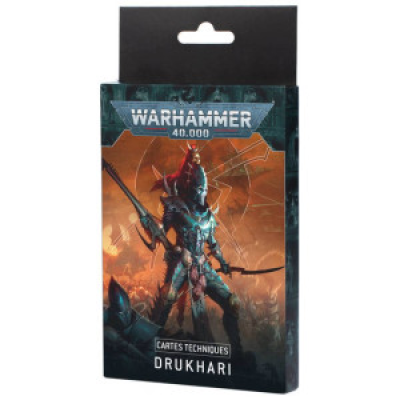 Warhammer 40,000: Cartes Techniques - Drukhari