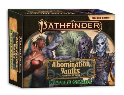 Pathfinder 2nd Edition: Abomination Vaults Battle Cards