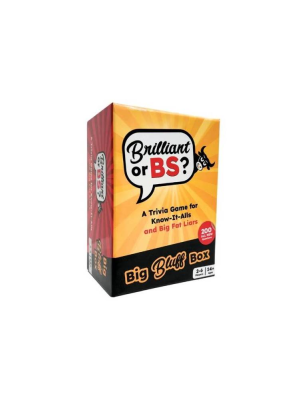 Brilliant or BS Big Bluff Box