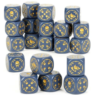 Warhammer 40K: Space Wolves - Dice Set