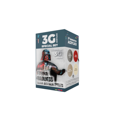 AK Interactive: Wargame Colors - Eternal Darkness Set